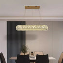 Axyaa Crystal Chandelier, Luxury Living Room Dining Pendant Light, Ceiling Lamp