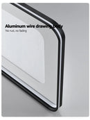 Axyaa Cloud Rectangular Ceiling Light: Modern Minimalist Living Room Main Lamp