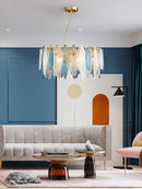 Axyaa Crystal Chandelier for Modern Luxury Living Room and Dining Hall