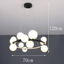 Axyaa Modern LED Pendant Chandeliers for Dining Room Lighting