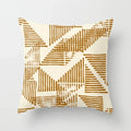 Axyaa Nordic Geometry Pillowcase 45*45cm for Home Décor and Comfort