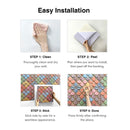 Axyaa Boho Peel and Stick Wall Panel for Kitchen Bathroom Living Room