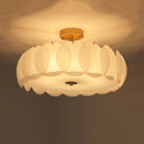 Axyaa Modern Light Luxury Glass Ceiling Chandelier for Home Décor