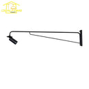 Axyaa Iron Art Long Swing Arm Wall Lamp LED E27 Waterproof Garden Balcony