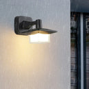 Axyaa LED Outdoor Wall Light: Modern Waterproof Decorative Lamp for Courtyard, Garage, Balcony