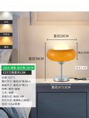Axyaa Retro LED Floor Lamp: Nordic Design Glass Iron Art Stand Light