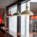 Axyaa Vintage Metal Pendant Light Adjustable Hanging Lamp for Kitchen Island.