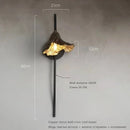 Axyaa Black Wall Lamp: Modern Villa Staircase & Bedside Lighting