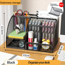 Axyaa Metal Mesh Office & Cosmetic Storage with Scratch-Resistant Pads