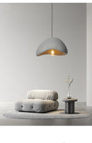 Axyaa White Wabi Sabi Pendant Lamp Suitable for Kitchen, Dining, Living Room