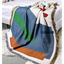 Axyaa Jacquard Multi-Functional Sofa Blanket: Camping, Picnic, Moisture-Proof Mats