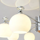 Axyaa Cream Nordic Retro Chandelier for Living Room, Bedroom, Dining Room