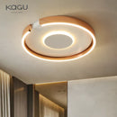 Axyaa Rose Gold Modern LED Ceiling Light Surface Mounted Minimalist Home Lighting