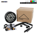 Axyaa LED Waterproof Par Lighting RGBWA+UV 6in1 For Disco DJ Stage Nightclub