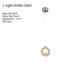 Axyaa Colorful Glass Ball Bubble Chandelier