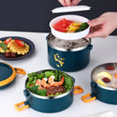 Axyaa Stainless Steel Bento Box Set for Child & Adult Lunch Storage