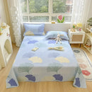 Axyaa Small Fresh Jet Cotton Sheet Single: Ideal for Student Dorms