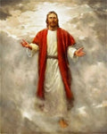 Axyaa Jesus Tapestry: Christmas Wall Hanging Cloth for Home Decor