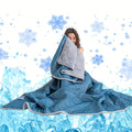 Axyaa Cooling Blanket: Soft Breathable Comforter for Hot Sleepers year-round use