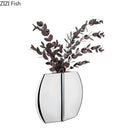 Geometry Vase Desk Decoration by Axyaa | Artificial Flowers & Vase Set