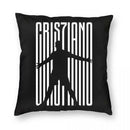 Cristiano Ronaldo Inspired Black White Pillowcase by Axyaa