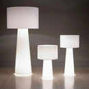 Axyaa Cream Nordic Fabric Floor Lamp for Home Decor and Living Room