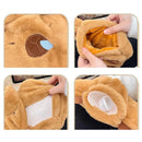 Axyaa Kawaii Plush Hot Water Bottle Bag - Period Pain Relief & Body Warmer