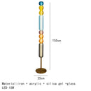 Axyaa Stained Glass Pendant Lamps LED - Creative Lighting Fixtures for Bar, Restaurant, Bedroom