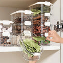 Axyaa Spice Storage Boxes: Multi-layered Plastic Seasoning Organizer for Kitchen
