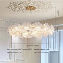 Axyaa Luxury Glass Crystal Chandelier for Living Room, Bedroom, and Study