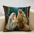 Jesus Decor Pillow Cover 45x45cm Home Sofa Art Decor Gift Axyaa