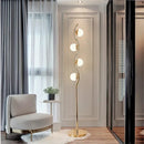 Axyaa Frozen Ball LED Floor Lamp - Modern Nordic Decor for Home & Living