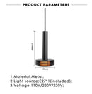 Axyaa Nordic Color Pendant Light Modern Ceiling Lamp for Indoor LED Lighting