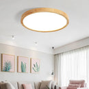 Axyaa Nordic Wooden LED Ceiling Light - Minimalist Modern Home Decor