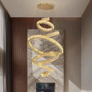 Axyaa Modern LED Pendant Chandelier Light for Staircase & Living Room
