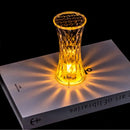 Axyaa Diamond Crystal LED Night Light Table Lamp