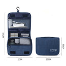 Axyaa Portable Waterproof Toiletry Washbag with Hanging Hook and Large Capacity
