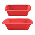 Silicone Loaf Pan Set by Axyaa: Baking & Pastry Tools for Cookies, Chocolate