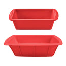 Silicone Loaf Pan Set by Axyaa: Baking & Pastry Tools for Cookies, Chocolate
