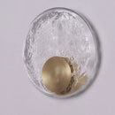 Axyaa Copper Crystal Wall Lamp Light for Luxury Bedroom Living Room Corridor