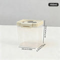 Axyaa Plastic Food Storage Container with Handle and Sealed Lid
