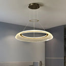 Luxury Axyaa Acrylic LED Chandeliers for Living Room and Staircase