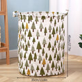 Axyaa Splicing Laundry Basket: Large Capacity Organizer for Clothes, Toys, and Sundries