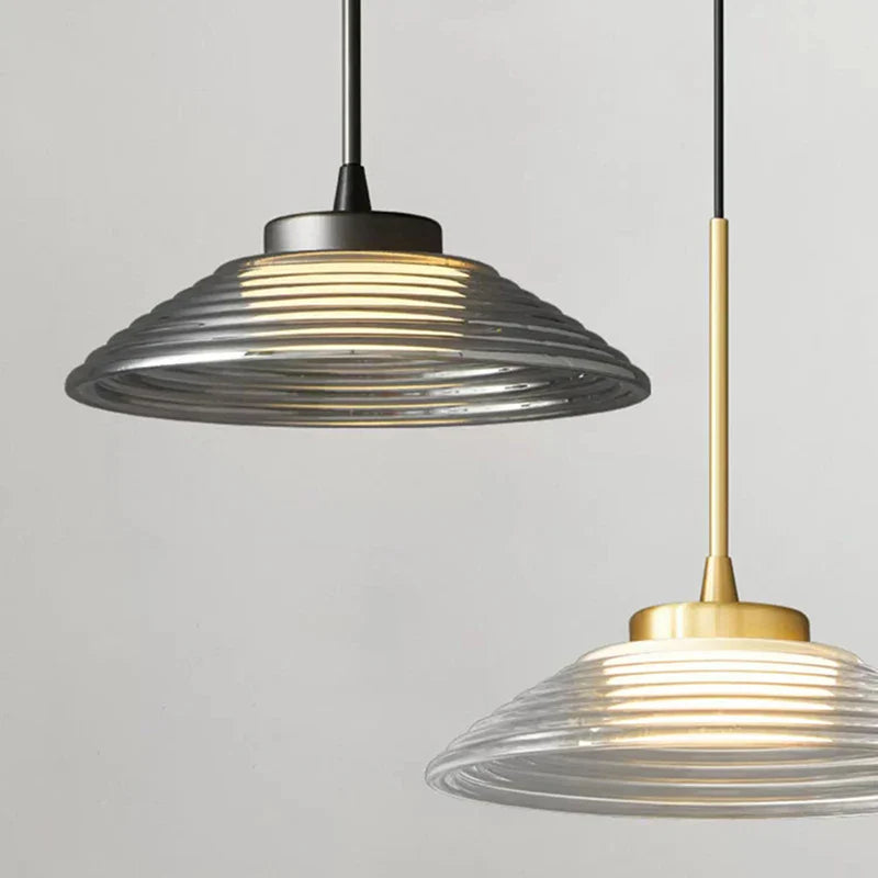 Modern Gray Glass Pendant Light by Axyaa - Dimmable, Changeable, Nordic Design