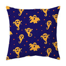 Axyaa Halloween Dark Pumpkin Print Pillowcase Home Cushion Cover - 2023 Collection