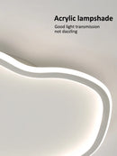 Axyaa Cloud LED Ceiling Light: Modern, Minimalist, Warm, Romantic for Children's Room.