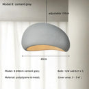 Axyaa Nordic Minimalist Chandelier LED Hall Pendant Lights for Wabi-sabi Style Living Room