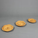 Axyaa Handwoven Rattan Coasters Set - Insulated Hot Pads for Dining & Kitchen