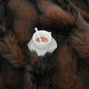 Axyaa Luxury Faux Fur Winter Blanket | High-End Mink Velvet Sofa Throw