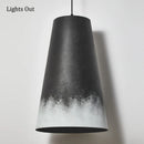 Axyaa Wabi Sabi Iron Crafts Cup Pendant Lamps - LED Chandelier